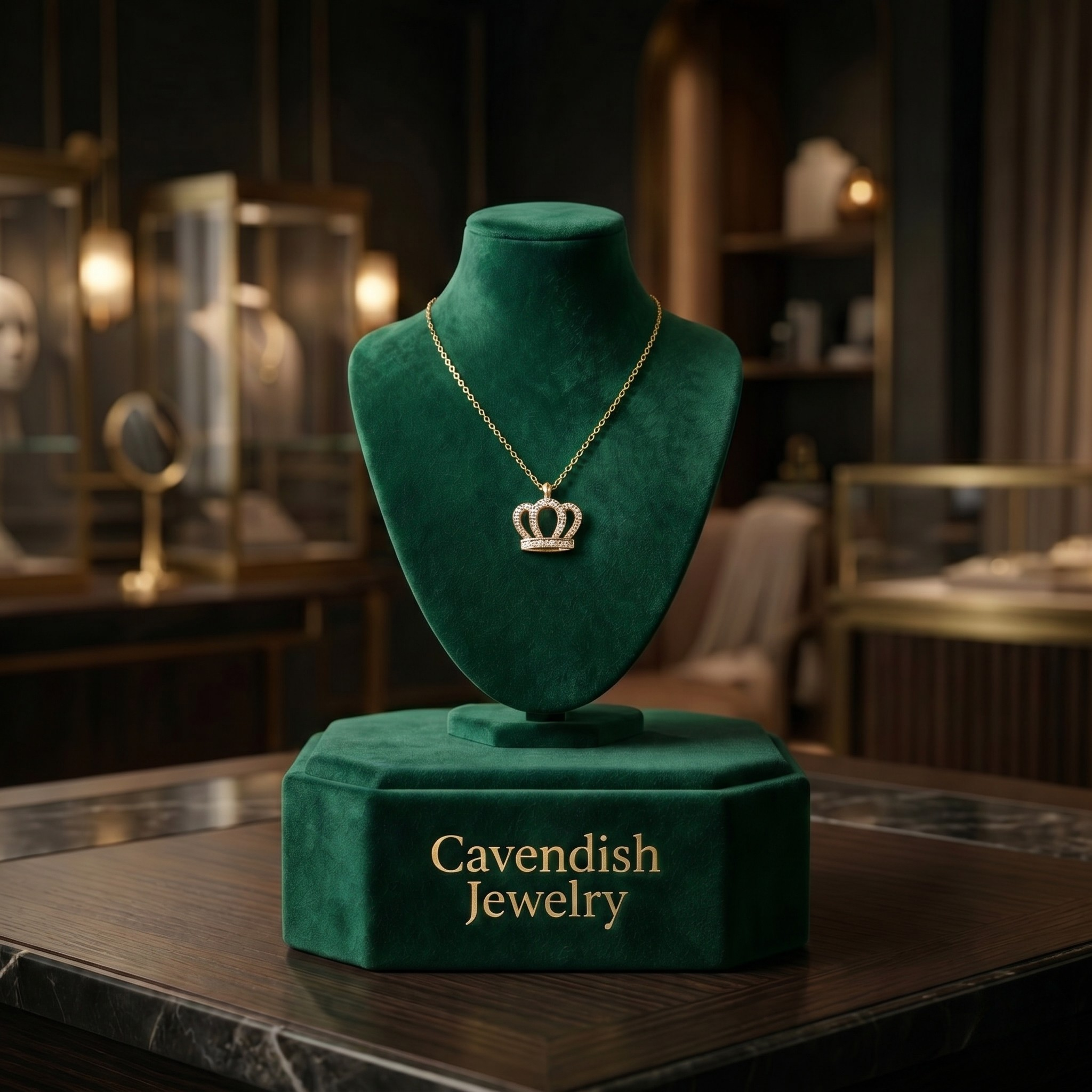 Royal Crown Necklace