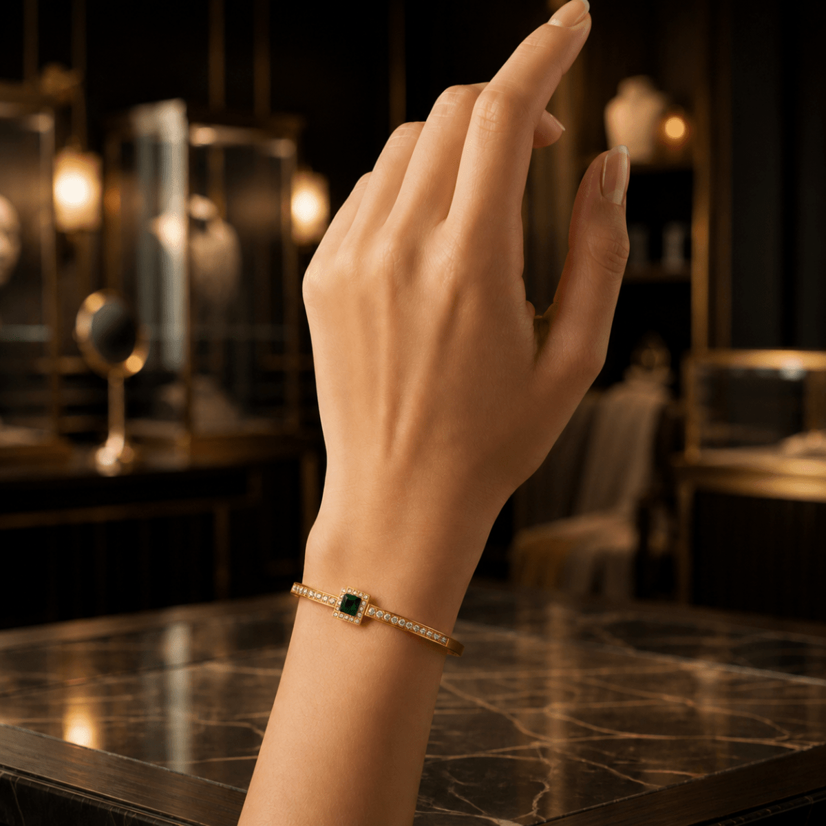 Emerald Grace Bracelet - Cavendish Jewelry