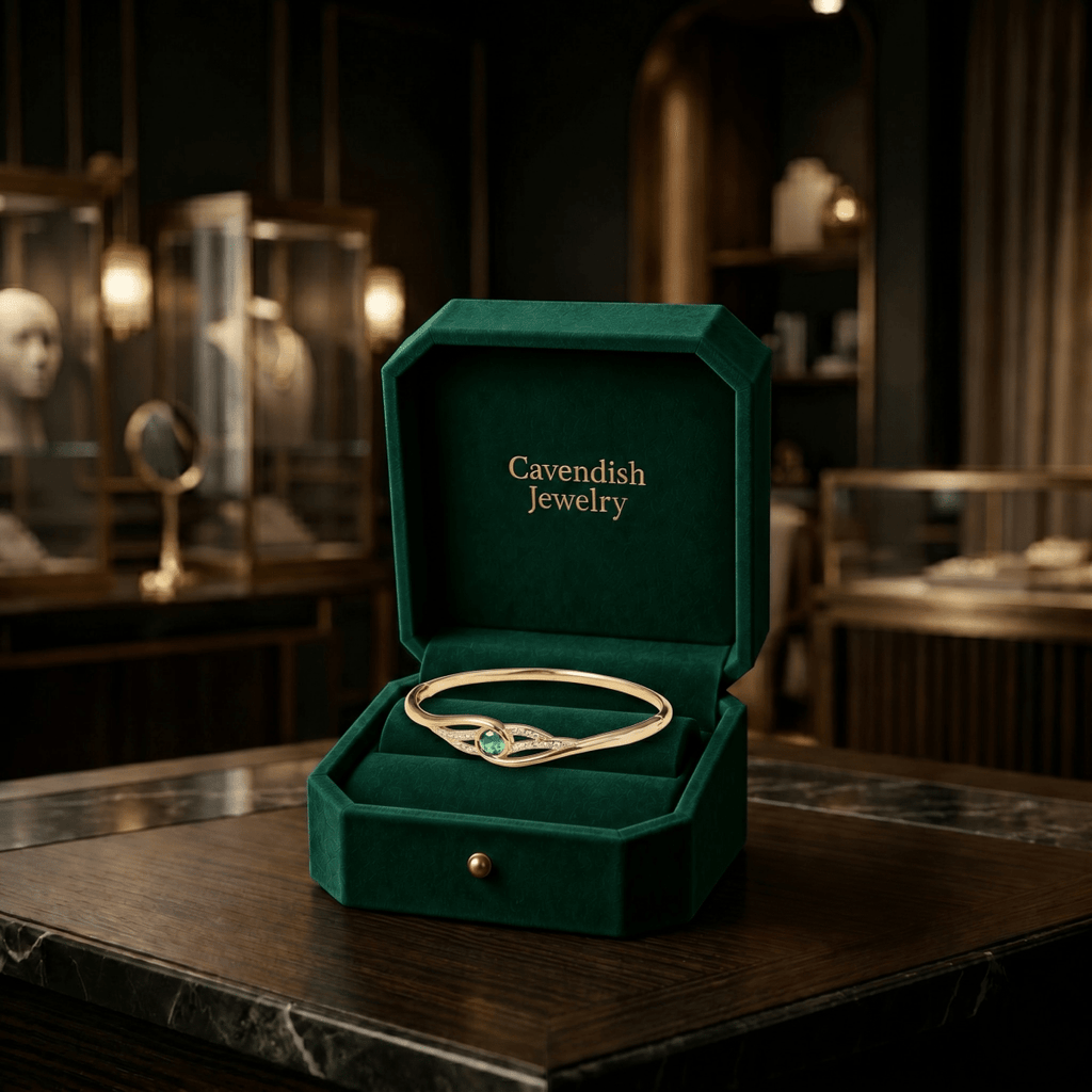 Emerald Whisper Bracelet - Cavendish Jewelry