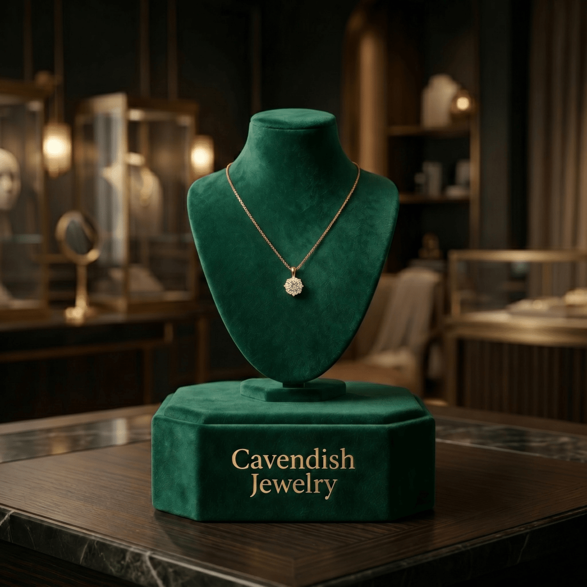 Lunaris Crystal Necklace - Cavendish Jewelry