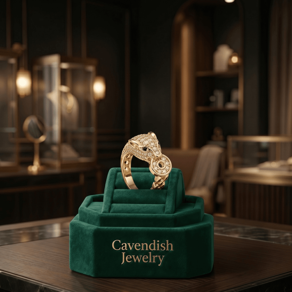 Panthera Cuff Bracelet - Cavendish Jewelry