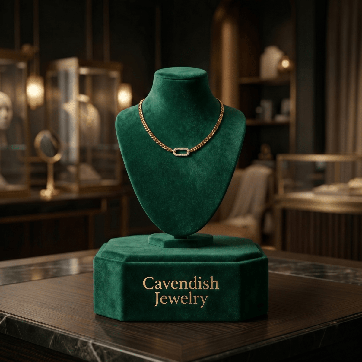 Velora Link Neckless - Cavendish Jewelry